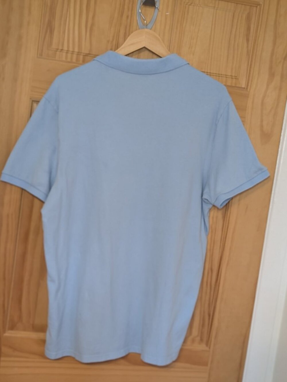 Hollister Mens Light Blue Advanced Stretch Polo XL - Picture 6 of 10